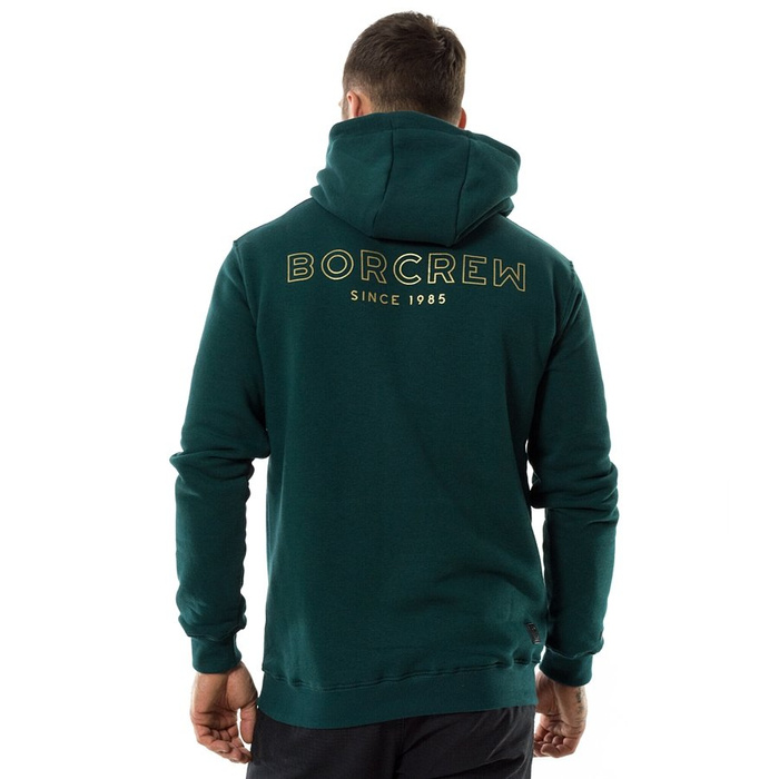 Bluza męska BOR hoody Outline Classic bottle green