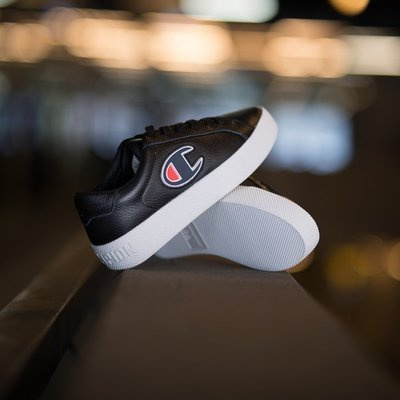 Champion Legacy Low Cut Shoe Era Leather black / white (S10739-KK001)