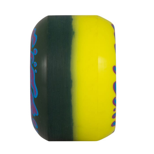 Santa Cruz Skateboards Slime Balls Wheels Double Take Vomit Mini 97A yellow / black 4szt. (53mm)