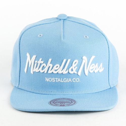 Czapka Mitchell and Ness snapback Pinscript light blue