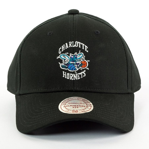 Czapka Mitchell and Ness strapback Team Logo Low Pro Charlotte Hornets black