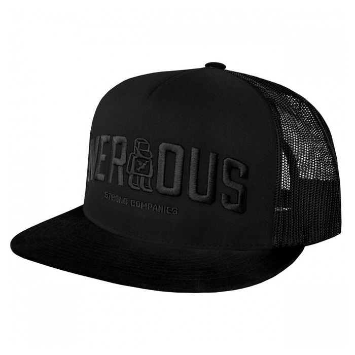 Nervous x Tabasko czapka z daszkiem Snapback Trucker Classic black on black