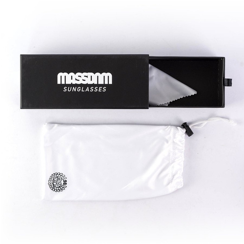 Okulary przeciwsłoneczne Mass Denim sunglasses Icon shine white $