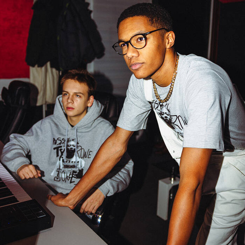 Kamuflage sweatshirt hoody Shimmy Shimmy grey