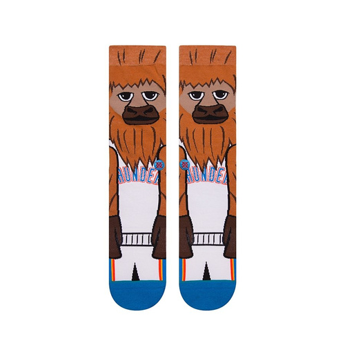 Skarpety Stance socks NBA Arena Thunder Bison brown