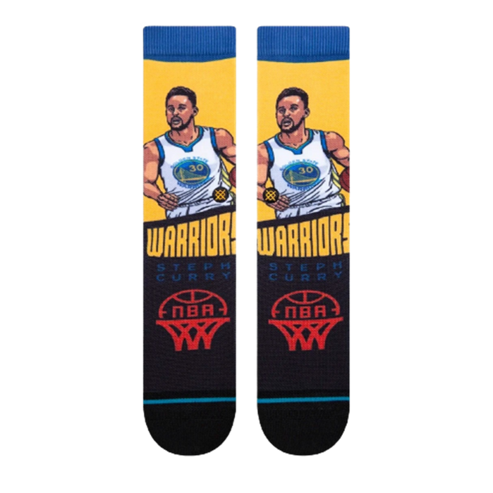 Stance socks NBA Golden State Warriors Graded Steph Curry gold