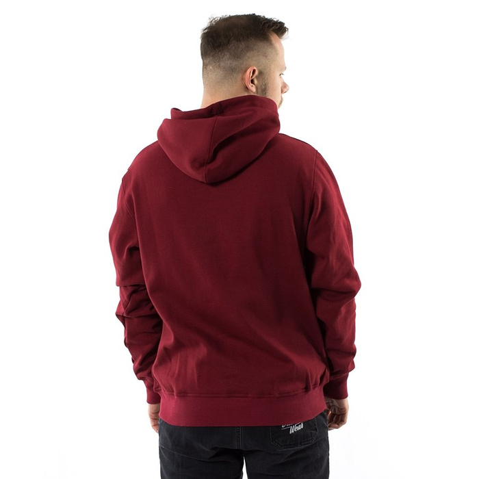 Bluza męska Mass Denim hoody Work claret