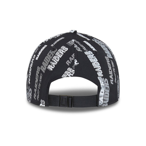Czapka z daszkiem New Era dad cap 9FORTY Black Script Las Vegas Raiders black