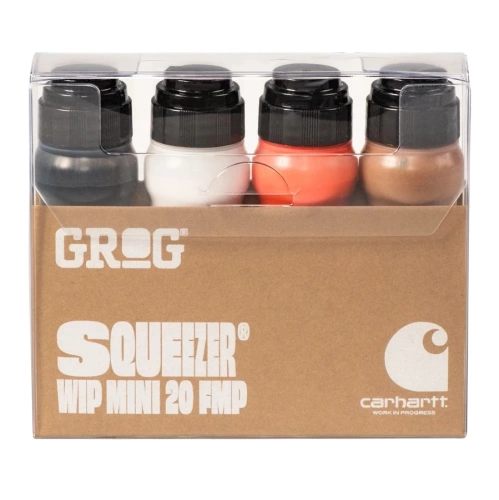 Carhartt WIP x Grog zestaw 4 markerów Mini 20 Squeezer Set multicolor