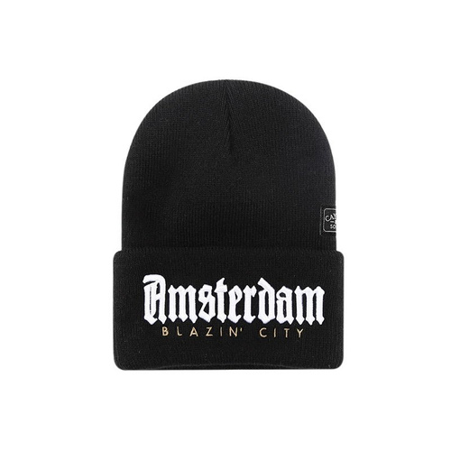 Cayler and Sons Amsterdam Old School Beanie black