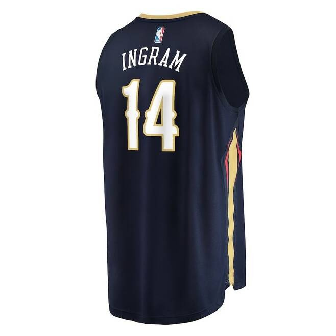 Fanatics koszulka koszykarska Replica Jersey NBA Icon Edition New Orleans Pelicans Brandon Ingram navy