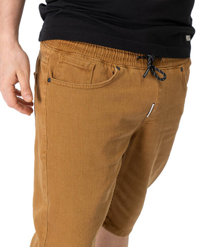 NewBadLine krótkie spodnie męskie materiałowe Icon 3932 brown
