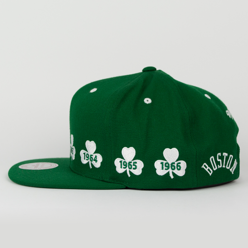 Mitchell and Ness Boston Celtics snapback Championship Pack 8 Titles green (V094Z)