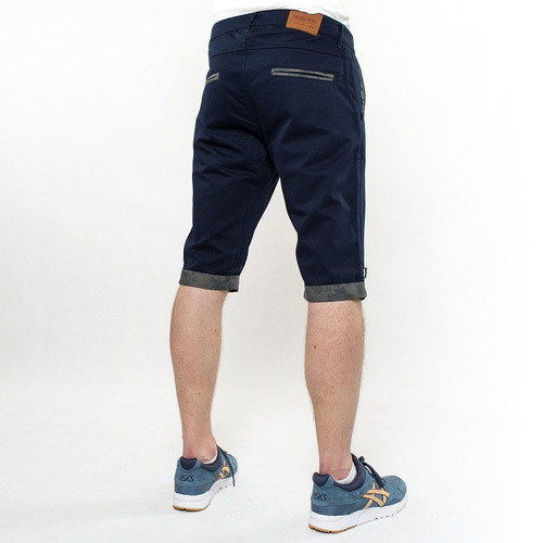 Polski Wąs chino shorts Pw Pattern navy