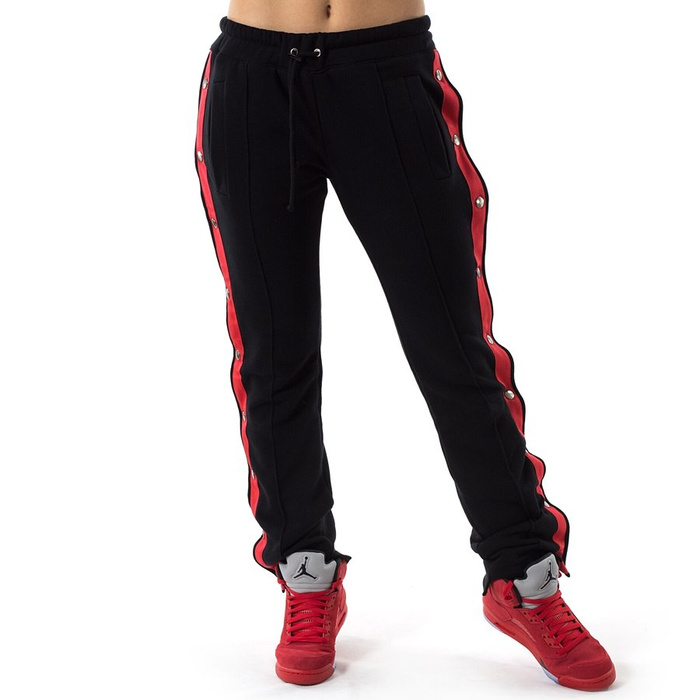 Spodnie dresowe Marska sweatpants Black and Red 