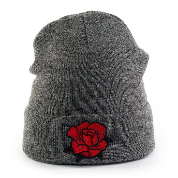 Jungmob beanie Rose dark grey