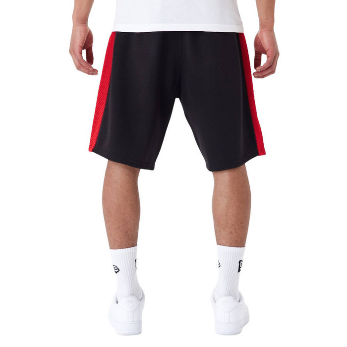 New Era krótkie spodenki męskie Mesh Panel NBA Chicago Bulls black