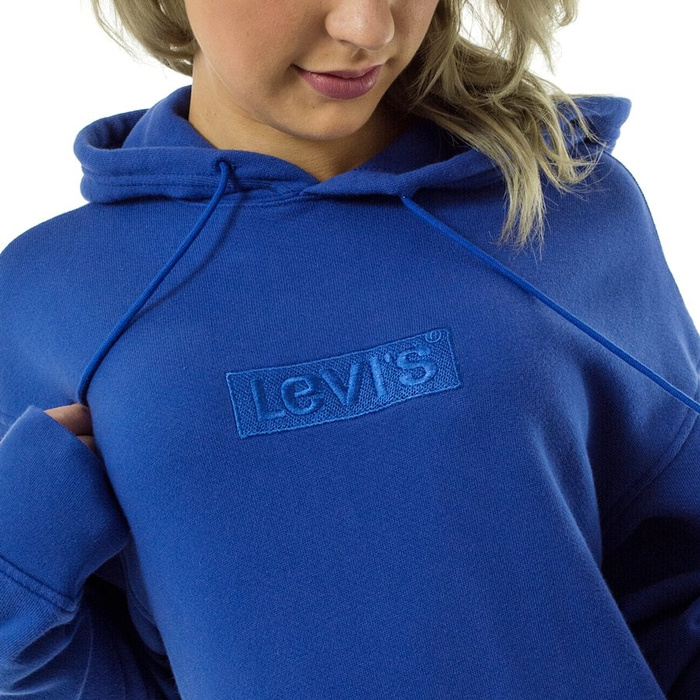 Bluza damska Levi's® Skateboarding hoody Relaxed Graphic Hoodie SSNL Babytab Tec royal blue (72632-0013)