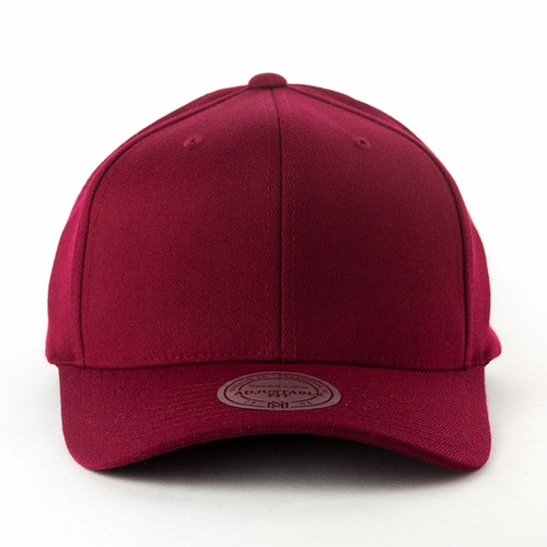 Czapka Mitchell and Ness dad cap Solid Colour Blank M&N burgundy