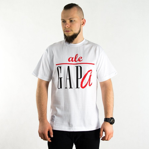 Koszulka Polski Wąs t-shirt Gapa white