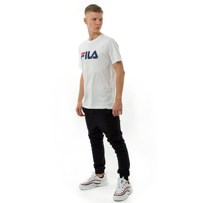 Koszulka unisex FILA t-shirt Classic Pure bright white (681093-M67)