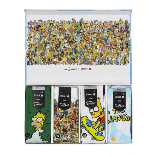 Stance socks The Simpsons Set box multicolor (4pcs.)