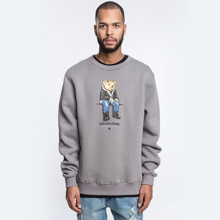 Bluza Cayler and Sons crewneck WL Chmpgn Drms grey / mc