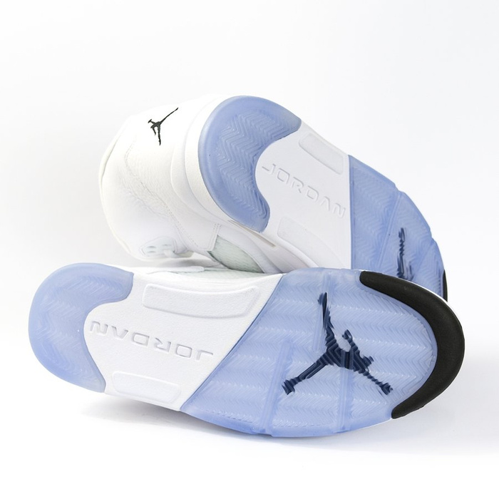 Buty męskie Jordan V Retro Metallic Silver - blanc / argent metallic / noir (136027-130) TM