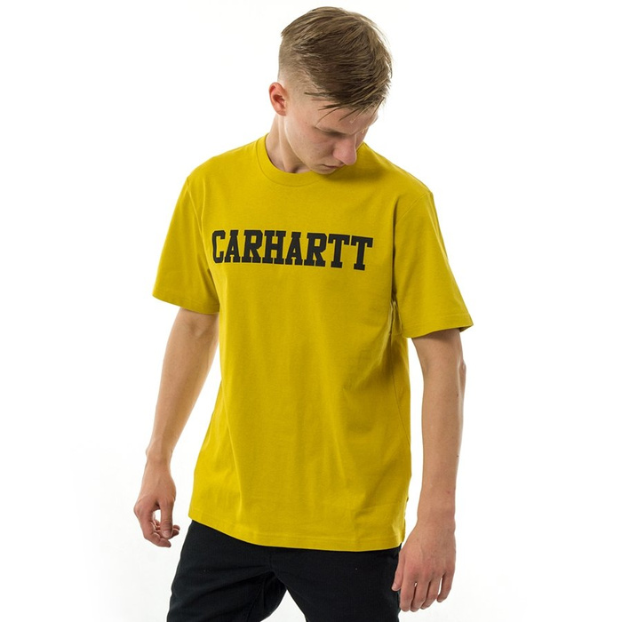 Koszulka męska Carhartt WIP t-shirt College colza / black