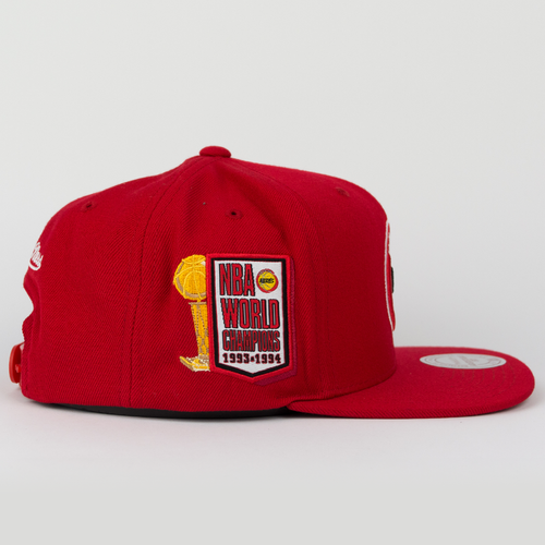 Czapka Mitchell and Ness Houston Rockets snapback Championship Pack 1993/94 Tilte red (VP06Z)