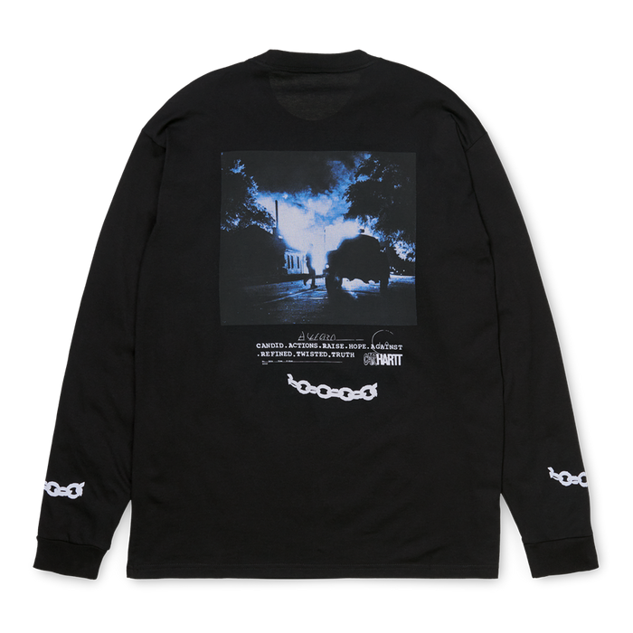 Koszulka męska z długim rękawem Carhartt WIP longsleeve Twisted Truth black