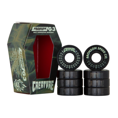 Bronson Speed Co. x Creature Skateboards bearings G3