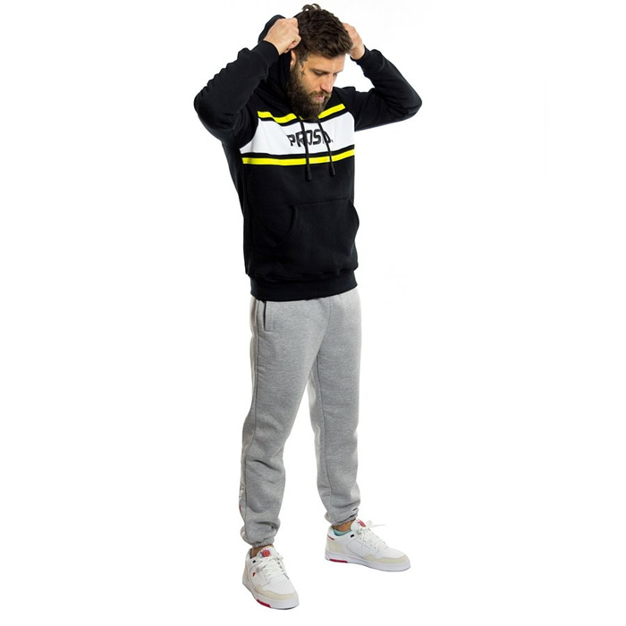 Spodnie dresowe męskie Prosto Klasyk sweatpants Clat grey
