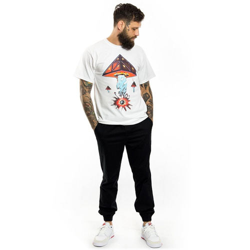 Koszulka męska HUF t-shirt Doomsday white