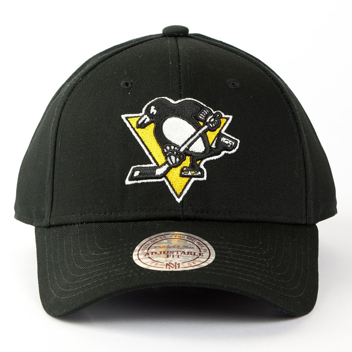 Mitchell and Ness strapback Team Logo Low Pro Pittsburgh Penguins black