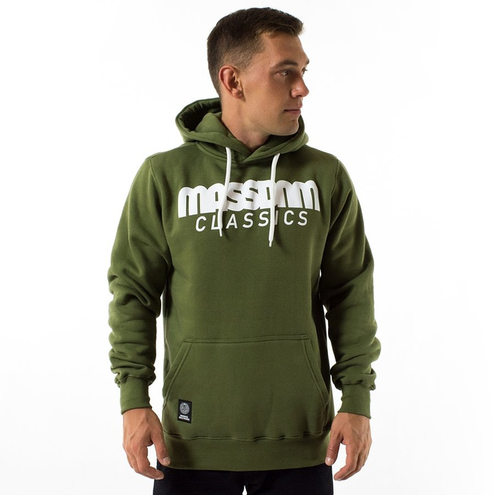 Mass Denim sweatshirt hoody Classics khaki