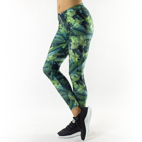 Legginsy Jungmob Fitness Leggings Botanica multicolor