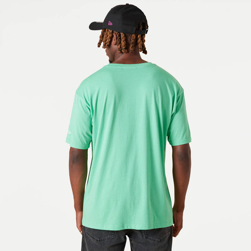 Koszulka męska New Era t-shirt MLB Oversized New York Yankees turquoise
