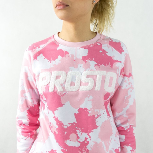 Bluza Prosto crewneck WMNS Camo pink