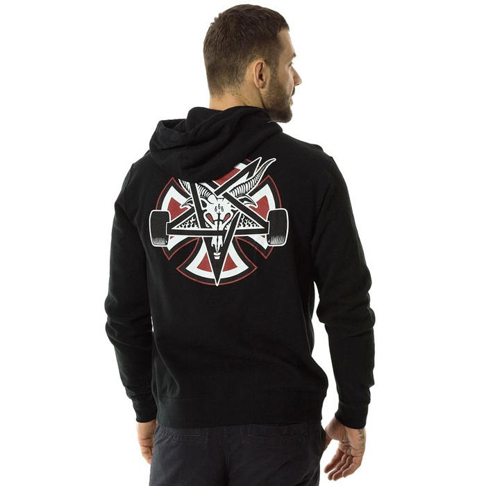 Bluza męska Thrasher X Independent hoody Pentagram Cross black N