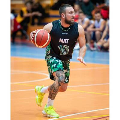 Proton x Melanżowe Akcesoria Tekstylne x MAT Wear dwustronny komplet koszykarski Bottle Camo white / black / camo