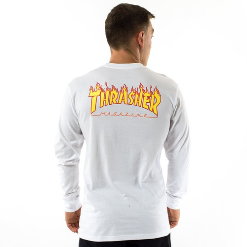 Vans x Thrasher longsleeve Checker white (VA36UQWHT)