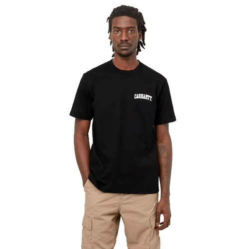 Carhartt WIP t-shirt University Script black / white