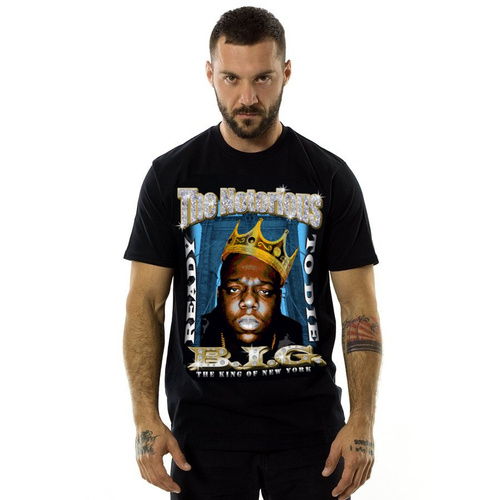 Mister Tee t-shirt Biggie Crown black