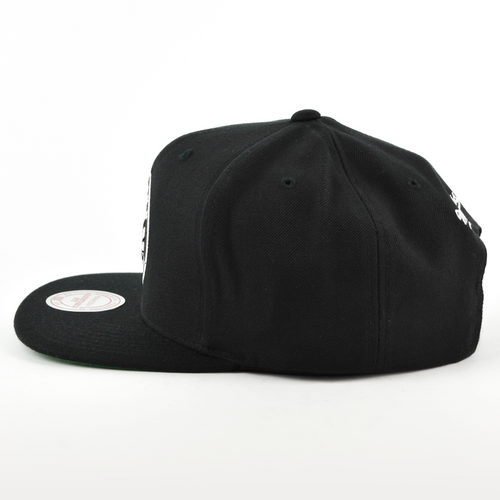 Czapka z daszkiem Mitchell and Ness snapback Solid Team Colour SB Brooklyn Nets black 
