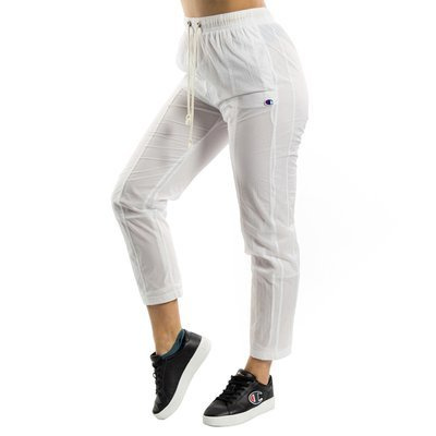 Champion spodnie dresowe damskie Premium Reverse Weave Tape Details Slim Fit Track Pants white (112900/WW001)