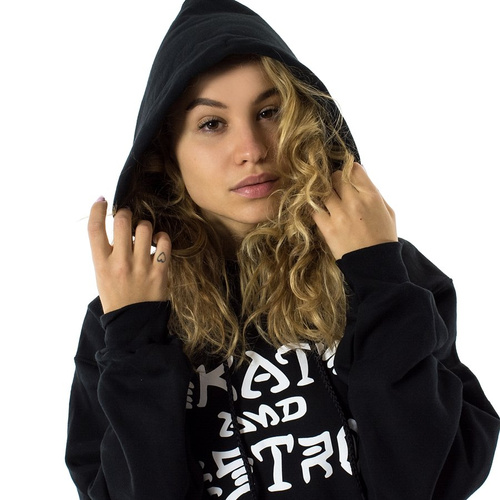 Thrasher sweatshirt hoody WMNS Skate And Destroy black