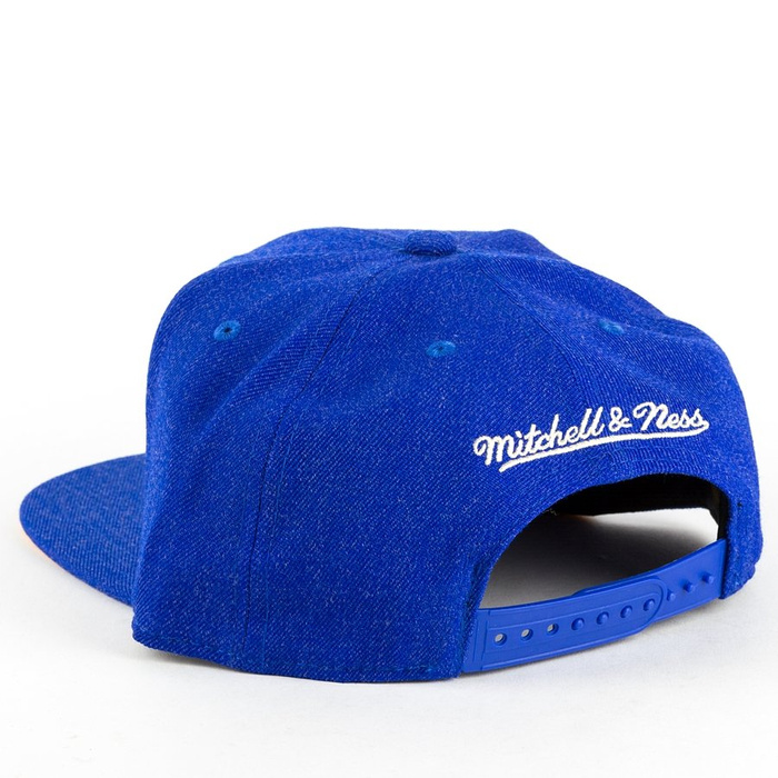 Mitchell and Ness snapback Team Heather Golden State Warriors blue