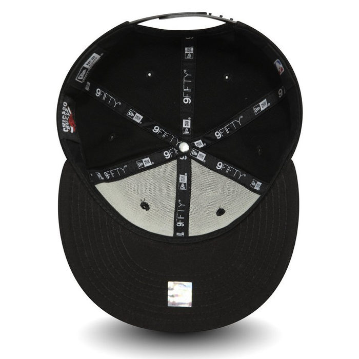 Czapka z daszkiem New Era snapback 9FIFTY Chicago Bulls black