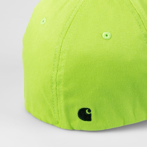 Carhartt WIP Script Cap lime / black